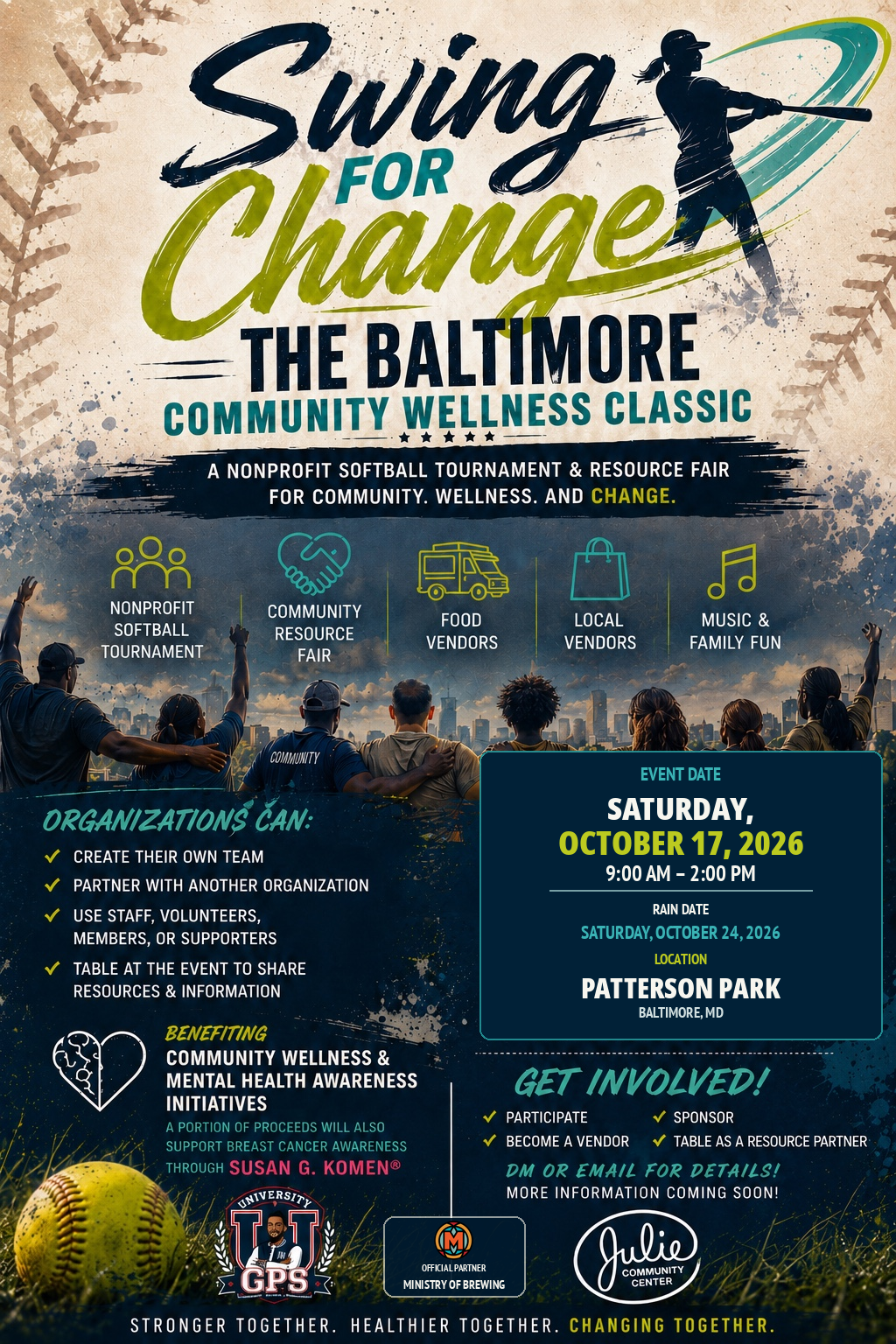 Swing for Change: The Baltimore Community Wellness Classic