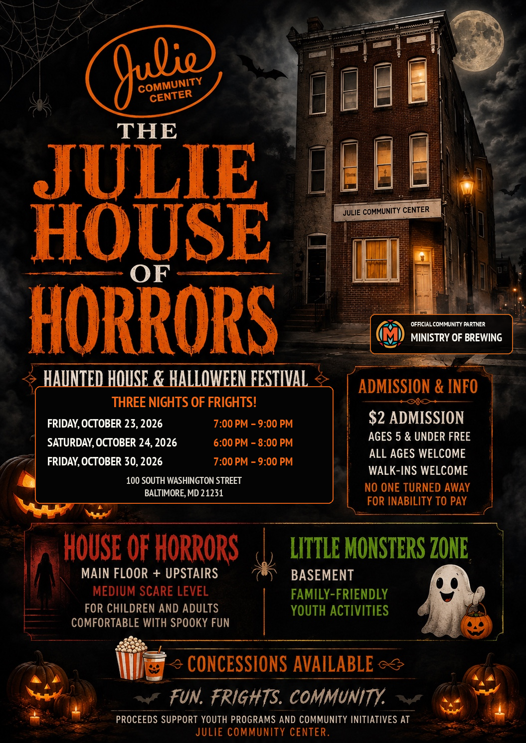 The Julie House of Horrors
