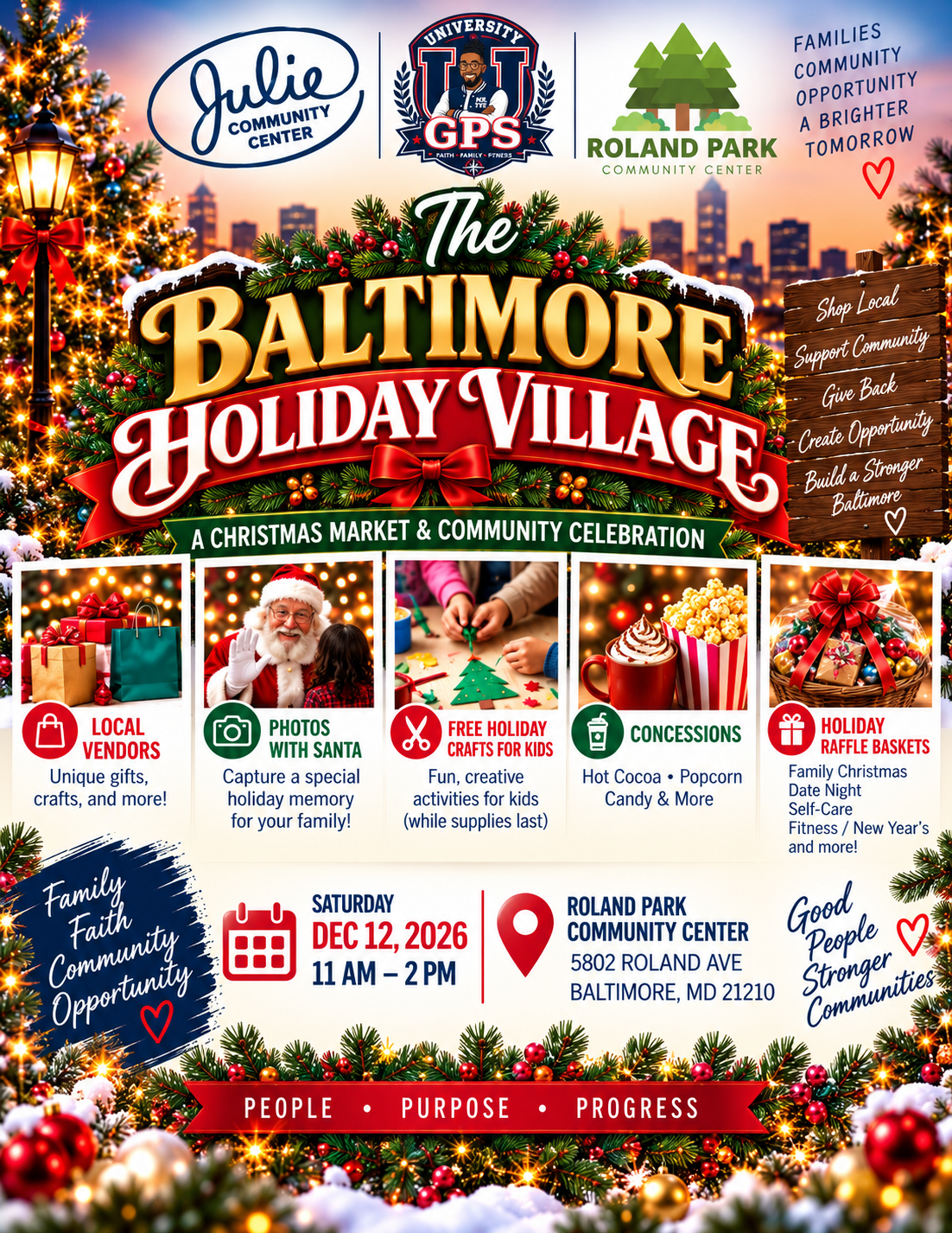 The Baltimore Holiday Village
